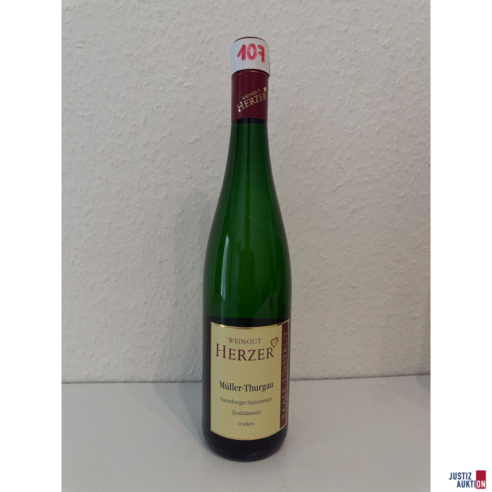 Naumburger Steinmeister Weingut Herzer Müller-Thurgau